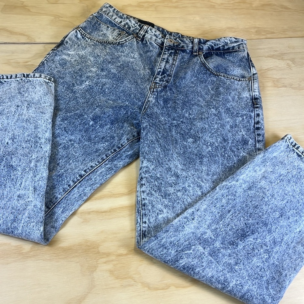 Ragged Women’s Vintage Y2K Acid Wash Blue Denim Jeans
